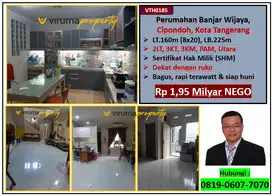 VTH0185 - Rumah Banjar Wijaya, Cipondoh, Kota Tangerang