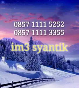 Im3 kembar² nomor cantik