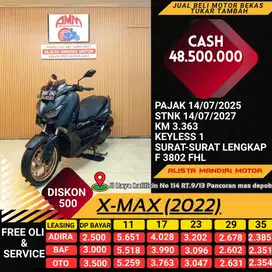 YAMAHA X MAX 2022 PLAT F BOGOR MOTOR MULUS SIAP PAKAI