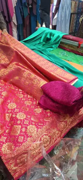 Bahan kain & songket