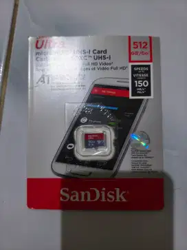Micro SD  512 GB Memory MMC Sandisk ori DATASCIPT