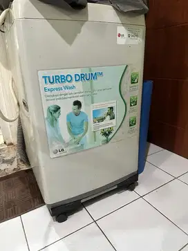 Mesin Cuci LG Turbo Drum Top Loading
