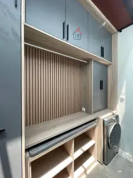 interior laundry room , custome lemari laundry