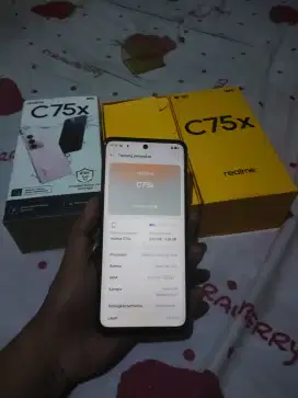 Realme C75x 8/128 fullset full original nominus