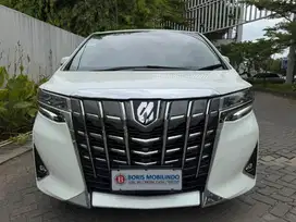 Toyota Alphard G 2018 TDP 5jt ATPM 2019 Putih Pribadi Good Condition