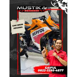 Odo 4rb Simpenan!!!Honda CBR 150R Repsol ABS 2024 Plat Jatim-Mustika