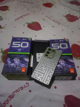 Infinix note 50 pro 8/256 fulset full original nominus