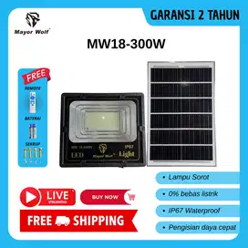Lampu Tenaga Surya Mayor Wolf MW18-300W