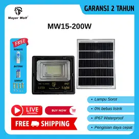 Lampu Tenaga Surya Mayor Wolf MW10-200W