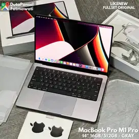 MACBOOK PRO M1 PRO 14’’ CHIP M1 PRO 16GB/512GB GRAY BH 90% LIKENEW