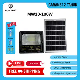 Lampu Tenaga Surya Mayor Wolf MW10-100W