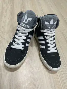 Sepatu Adidas Extaball Hitam Grey 38