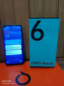 Oppo reno 6 4g 8/128 original resmi oppo Indonesia