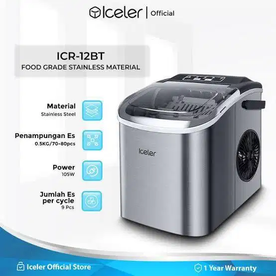ICELER ICE MAKER SECOND
