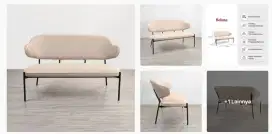 Dove sofa 2S cream
