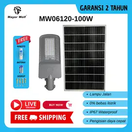 Lampu Tenaga Surya Mayor Wolf MW06120-100W
