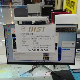 AIO Modern AM242 12M Intel Core i3-1215U RAM 8GB SSD 512GB FULLSET