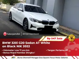 [ GARANSI 1TH ] BMW 320i 320 i G20 Sedan AT White on Black 2022/2023