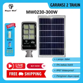Lampu Tenaga Surya Mayor Wolf MW0230-300W
