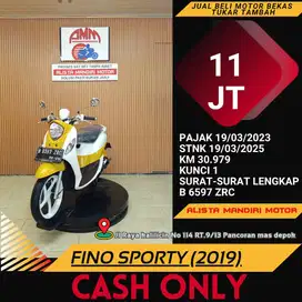 KREDIT TANPA DP YAMAH FINO TH 2019 BAYARNBYA PAKAI CC / PAYLATER
