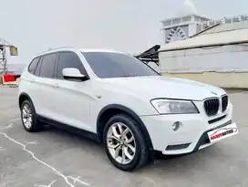 BMW X3 2.0 Bensin Panoramik Tahun 2013 Automatic Putih Metalik