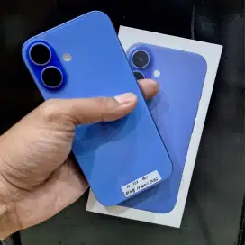 iPhone 16 128, Ultramarine garansi April 2026