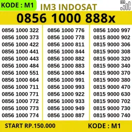 Nomor Cantik IM3 1OOOO INDOSAT 4G 5G Nocan IM3