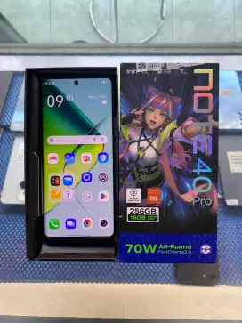 Infinix Note 40 Pro 8/256 Fullset Mulus