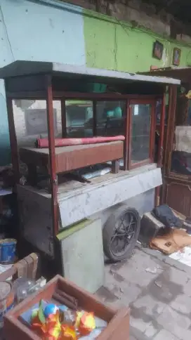 Gerobak soto usaha jualan