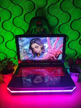 Laptop Design Gaming Acer Nitro Core i7 Ram16/512gb Ssd Dual Vga COD