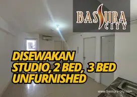 Sewa Apartemen Bassura City Kosongan Semua Tipe Gratis IPL