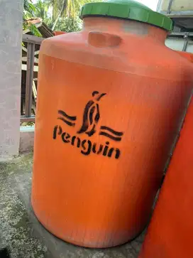 Toren penguin 500 liter bekas kondisi siap pakai