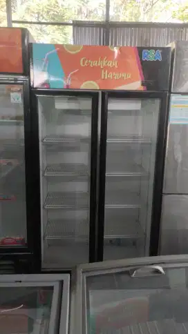 Showcase 2 pintu