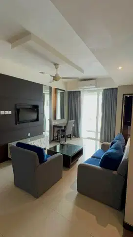 apartemen malibu 2 br furnised di tengah kota