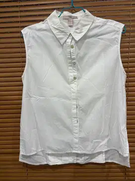 Top Katun Putih FOREVER21