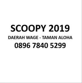 Jual Scoopy 2019 Istimewa