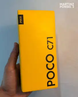 Poco C71 4/128 Garansi Resmi 15 Bulan