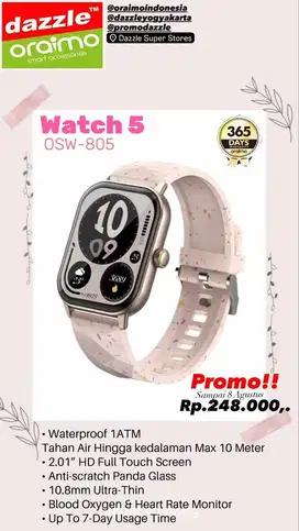 Smartwatch Oraimo OSW-805