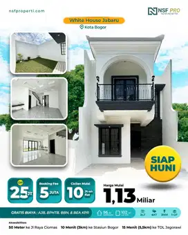 Dijual Rumah Di Bogor Siap Huni Dekat Stasiun Kota Bogor