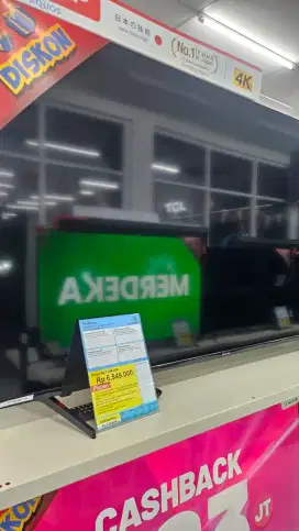 Tv sharp 55 inch Google tv 4k