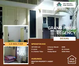 Rumah dijual cepat BU di Komplek Pinus Regency Soekarnohatta Bandung