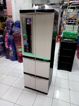 lemari plastik diva mizu mix susun 4