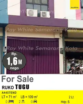DIJUAL RUKO DI TUGU SEMARANG A4407
