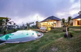 TURUN HARGA Villa Modern Halaman Luas Lokasi di Payangan, Gianyar