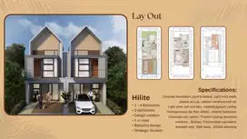 S780.Rumah Cantik 2,5Lt Dgn Attic Room di Petukangan Jakarta Selatan