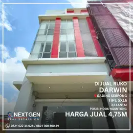 Dijual Ruko Darwin Gading Serpong Hook Summarecon Serpong