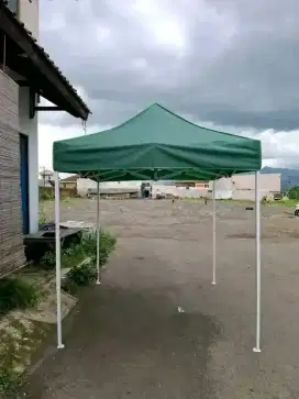 Tenda cafe lipat portable otomatis ukuran 2x2