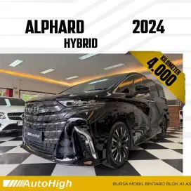DP10% [Km4.000] Alphard HEV Hybrid 2024 Black Reg 2023 #AUTOHIGH