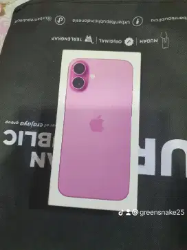 Iphone 16 plus 256gb garansi ibox 1 tahun green peel no repack