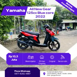 Yamaha Gear 125cc Bluecore Std Tahun 2022 Pajak Off